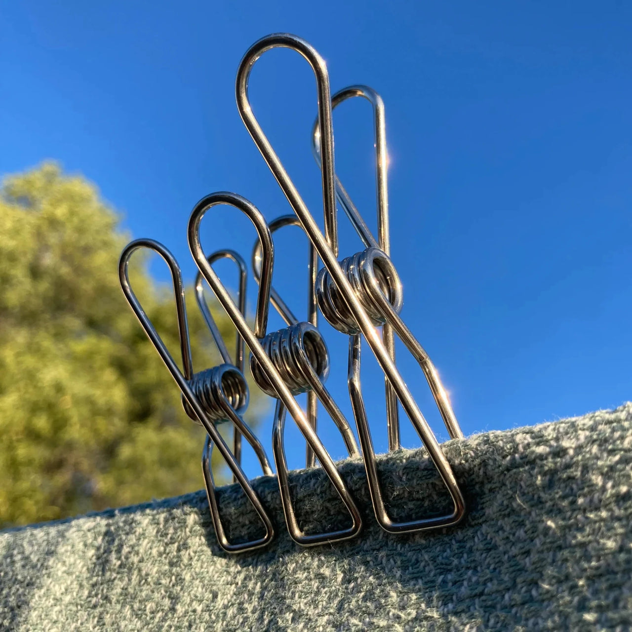 EnviroBug Eco-Friendly Stainless Steel Pegs (Bag of 20) - Envirobug