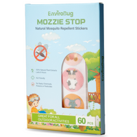 Thumbnail for Mozzie Stop: Natural Mosquito Repellent Stickers (60 Pack) - Envirobug