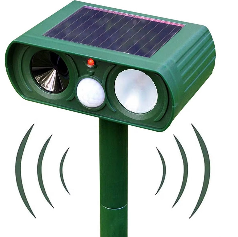 Garden Guardian - Solar Powered Ultrasonic Animal Repellent - Envirobug