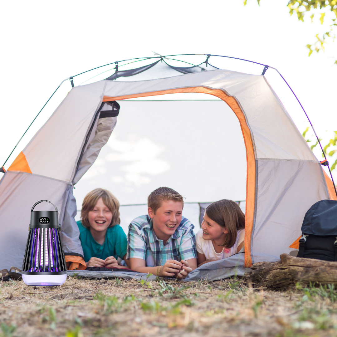 EnviroBug Mozzie Slayer - Camping Mozzie Zapper with Powerful Light - Envirobug
