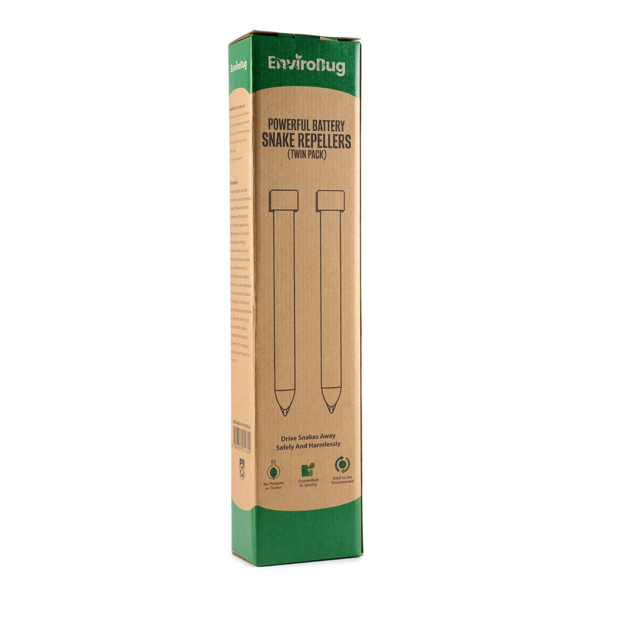EnviroBug Powerful Battery Snake Repellers (8th Generation) - Envirobug