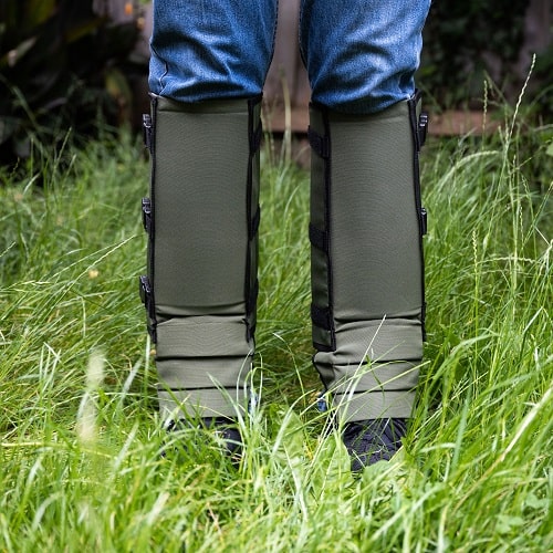 Aussie Tough Leg Protecting Snake Gaiters (One Pair) - Envirobug