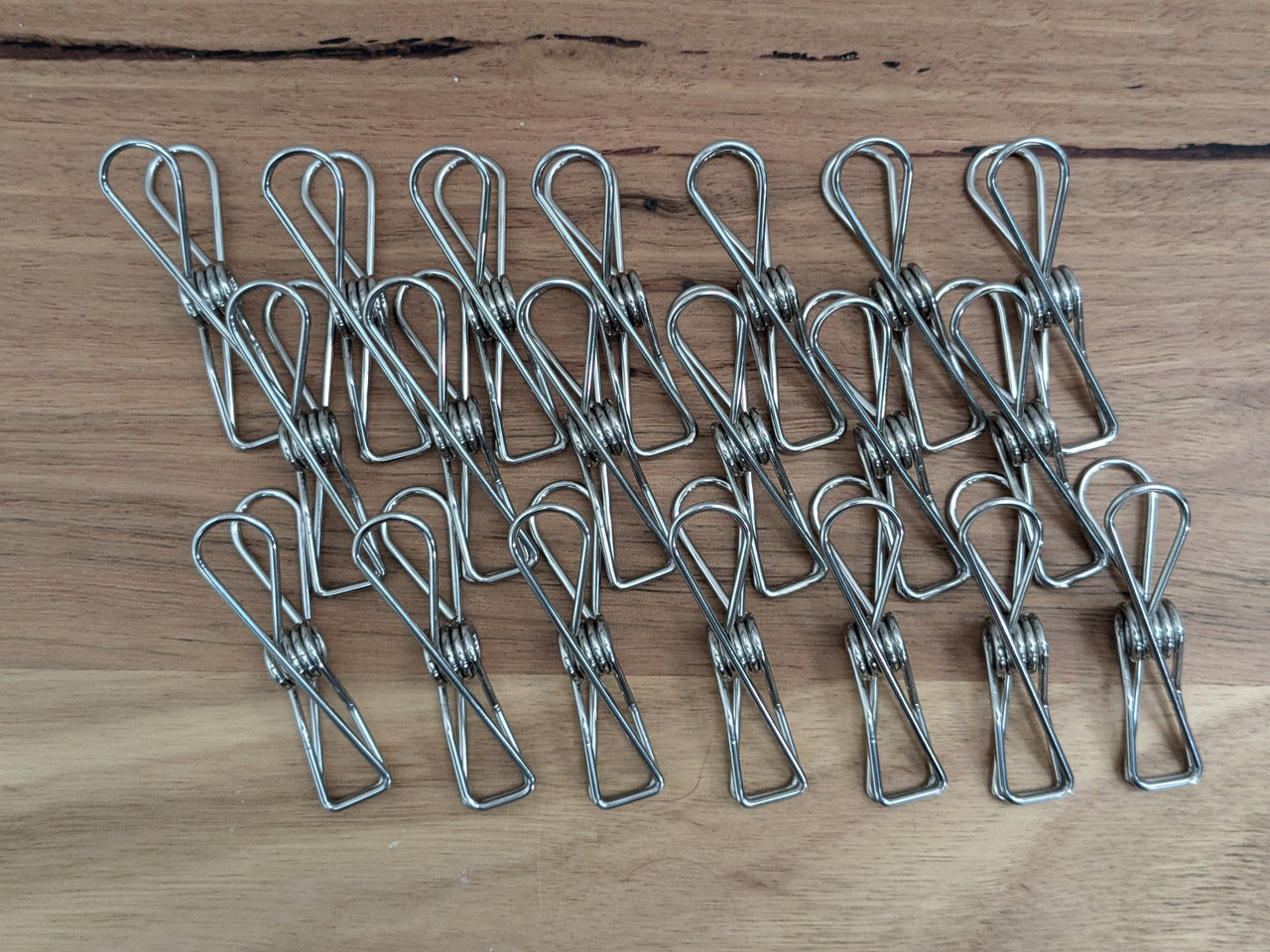 EnviroBug Eco-Friendly Stainless Steel Pegs (Bag of 20) - Envirobug
