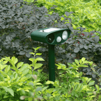 Thumbnail for Garden Guardian - Solar Powered Ultrasonic Animal Repellent - Envirobug