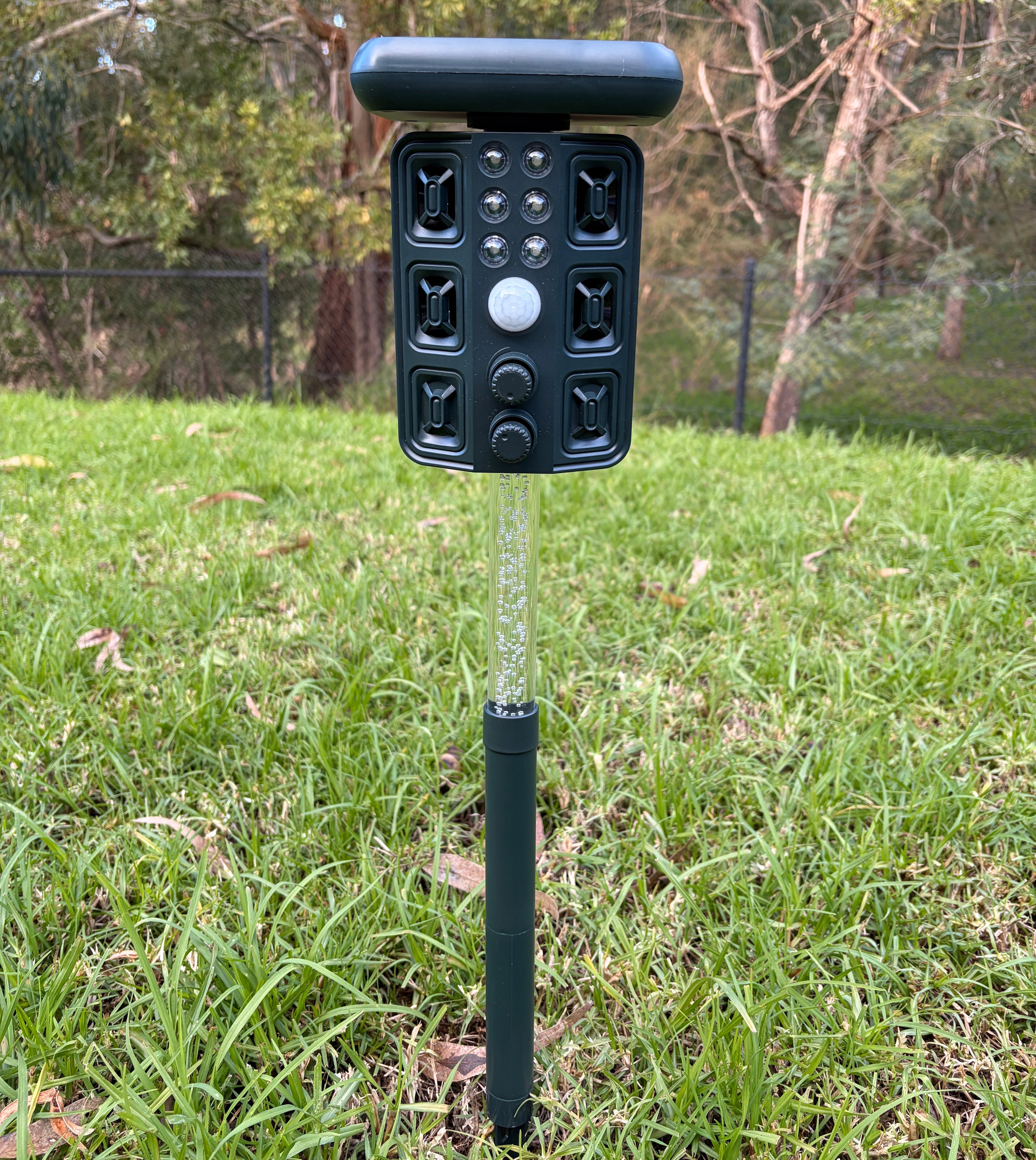 Solar-Powered Animal Repeller: Garden Watchman - Our toughest outdoor line of defence