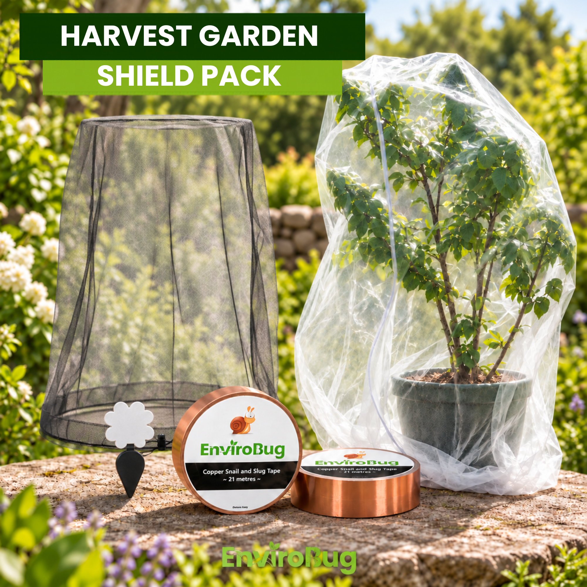 Harvest Garden Shield Pack – Complete Fruit Tree & Garden Pest Defence - Envirobug