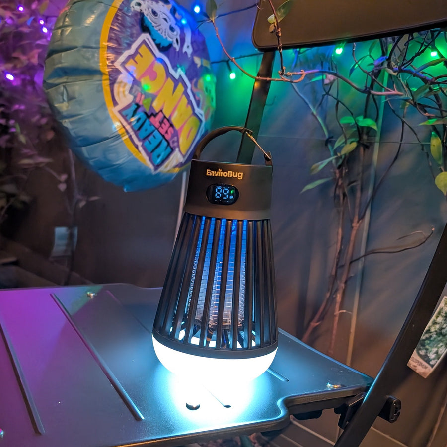 Mozzie Slayer Explorer - Camping Mozzie Zapper with Powerful Light - Envirobug