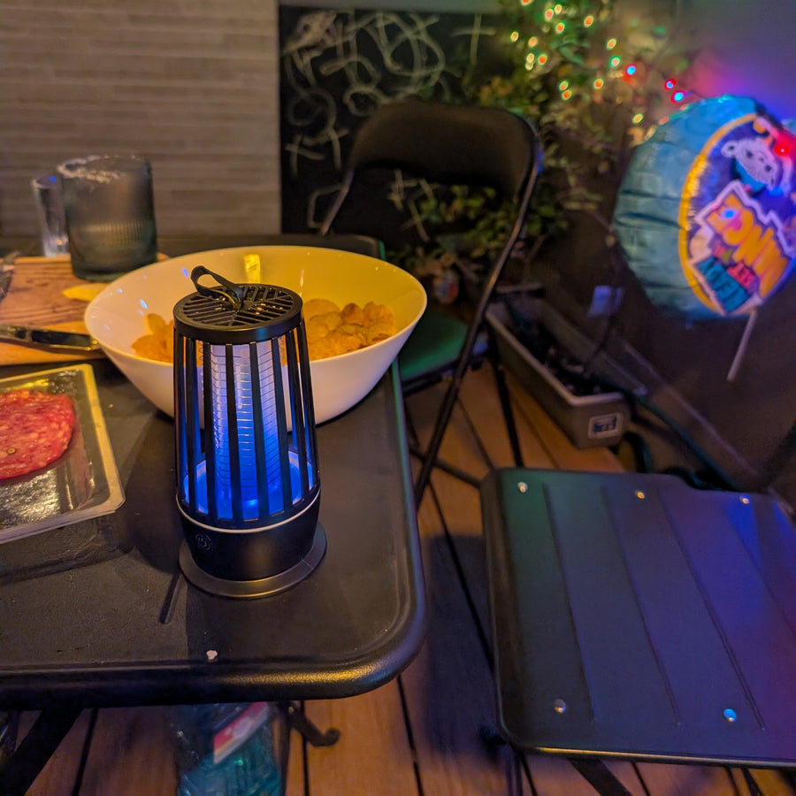 Mozzie Slayer - Rechargeable Mozzie Zapper and Portable Night Light - Envirobug