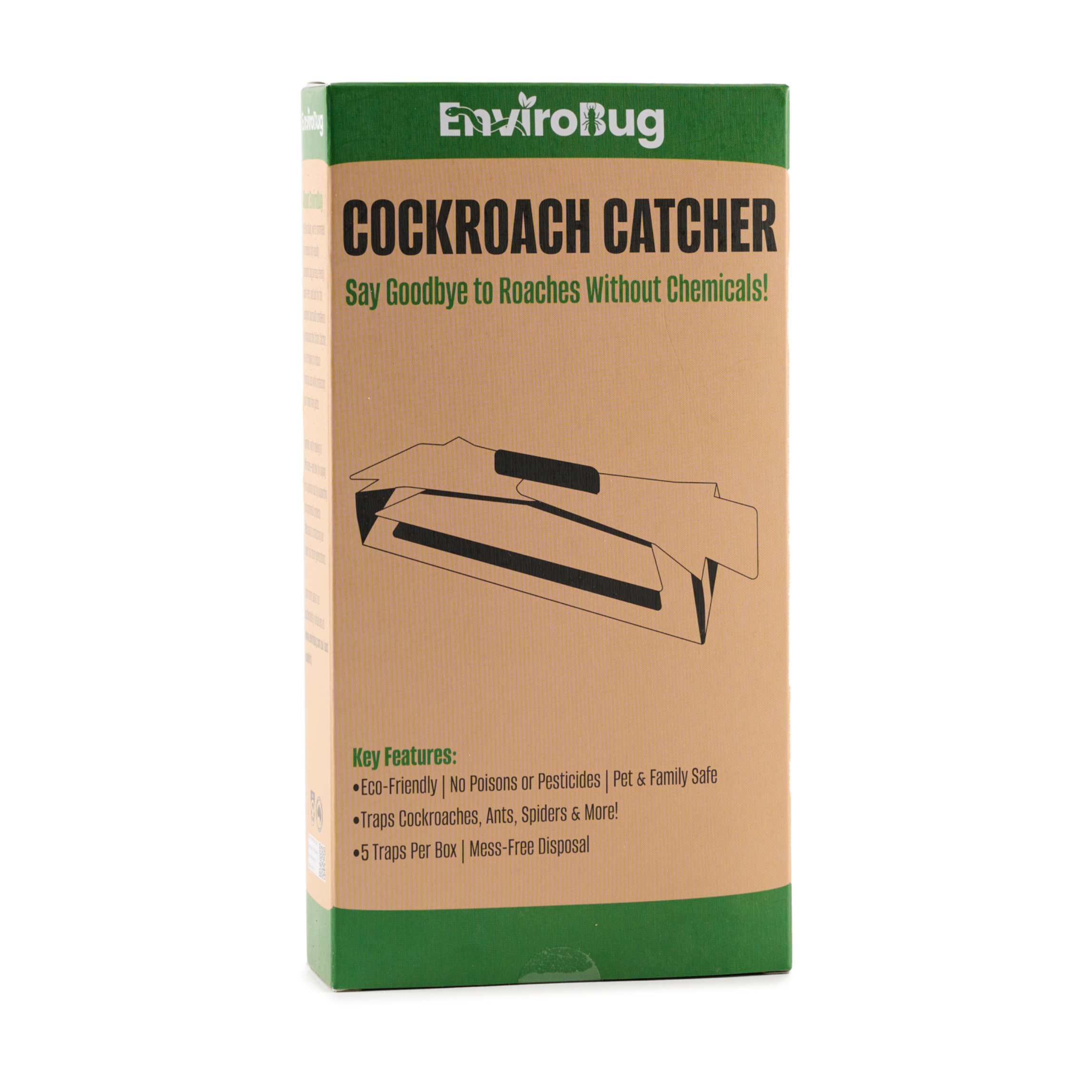 Cockroach Sticky Trap (Box of 5) - Envirobug