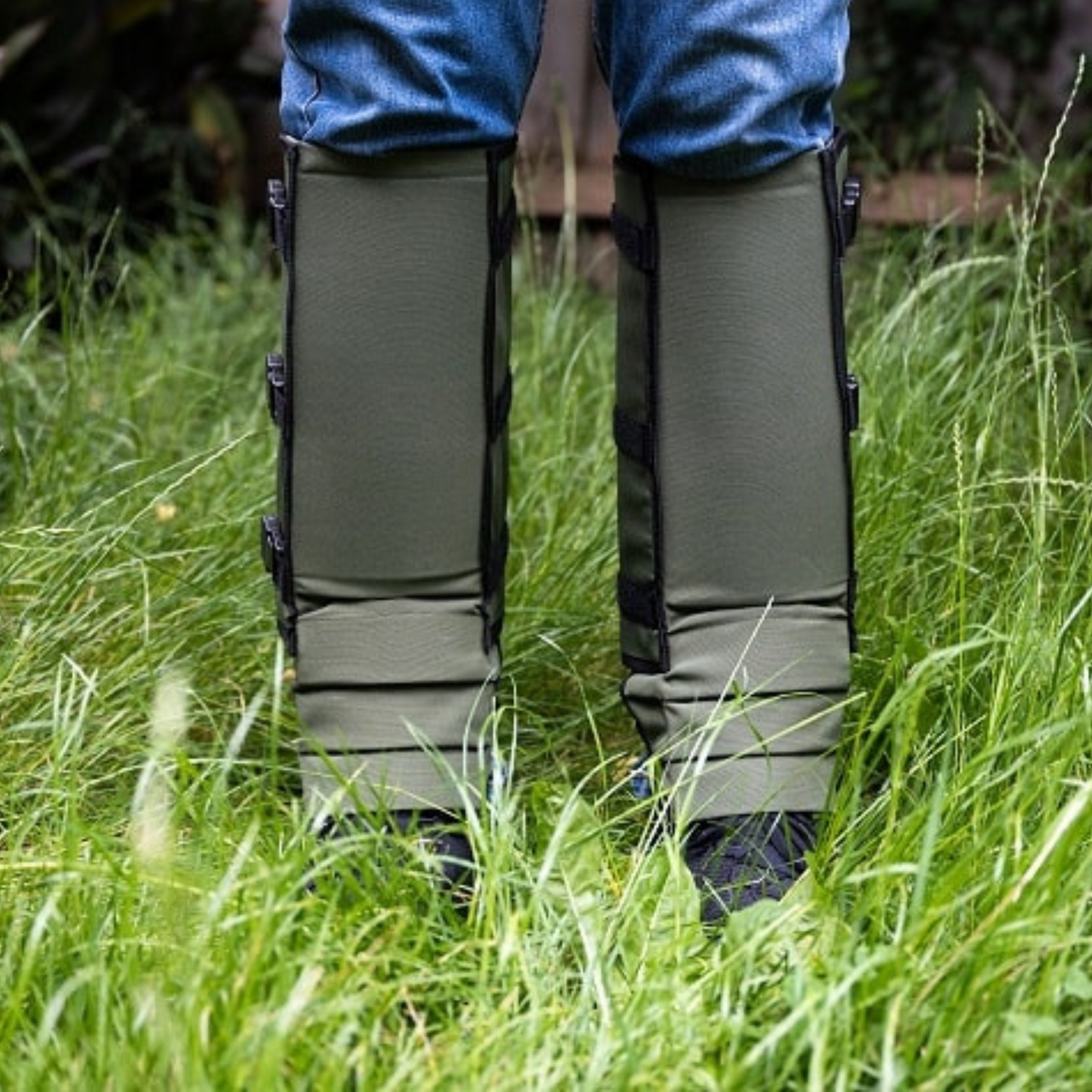 Aussie Tough Leg Protecting Snake Gaiters (One Pair)-Envirobug