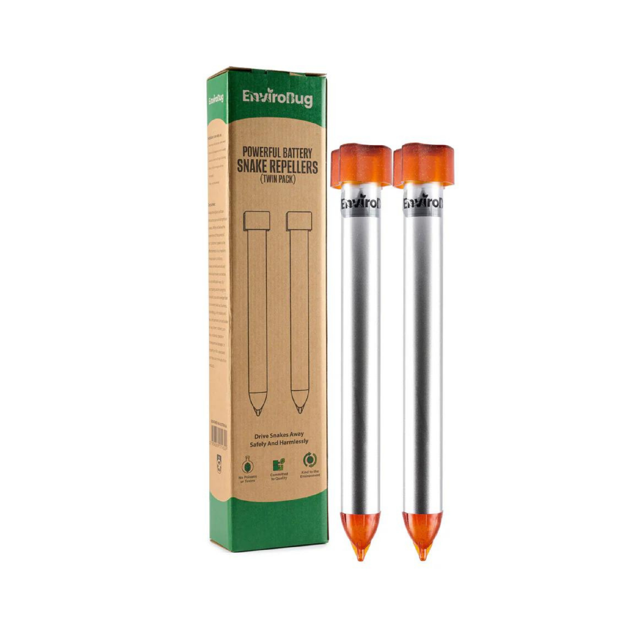 EnviroBug Powerful Battery Snake Repellers (8th Generation) - Envirobug