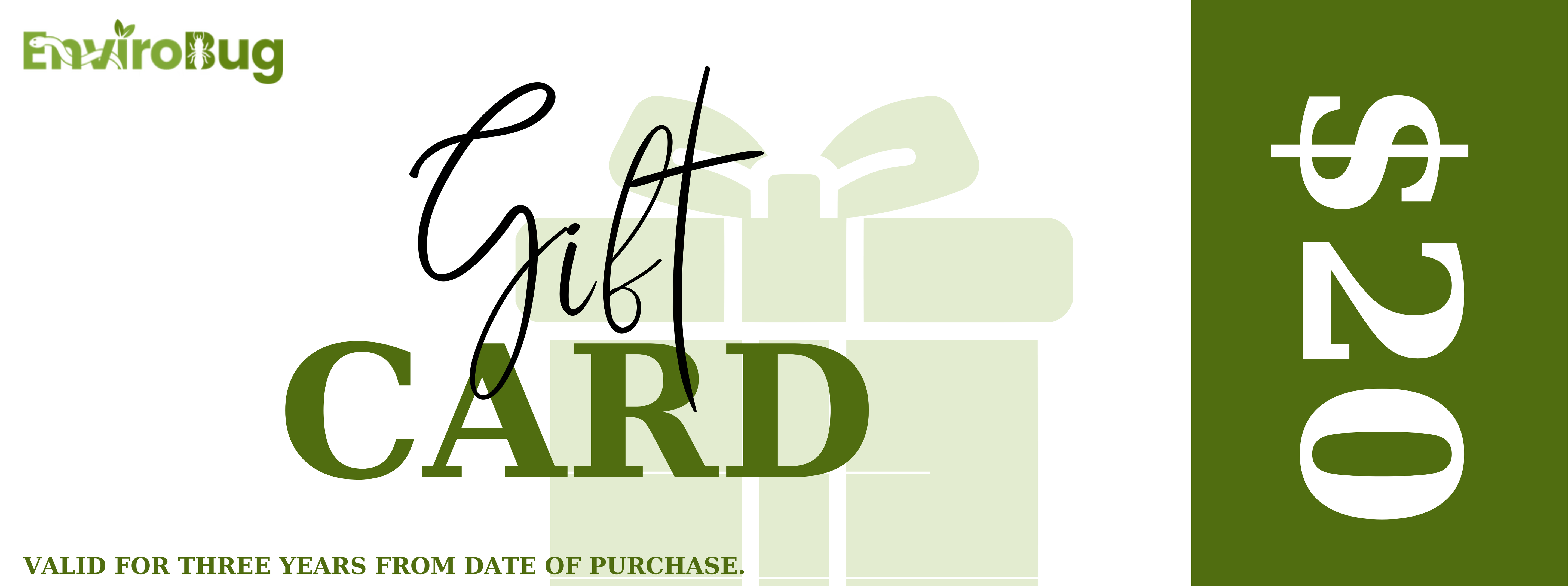 EnviroBug Gift Card-Envirobug