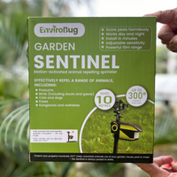 Thumbnail for Garden Sentinel - Motion-Activated Pest Repeller Sprinkler (Solar Powered)