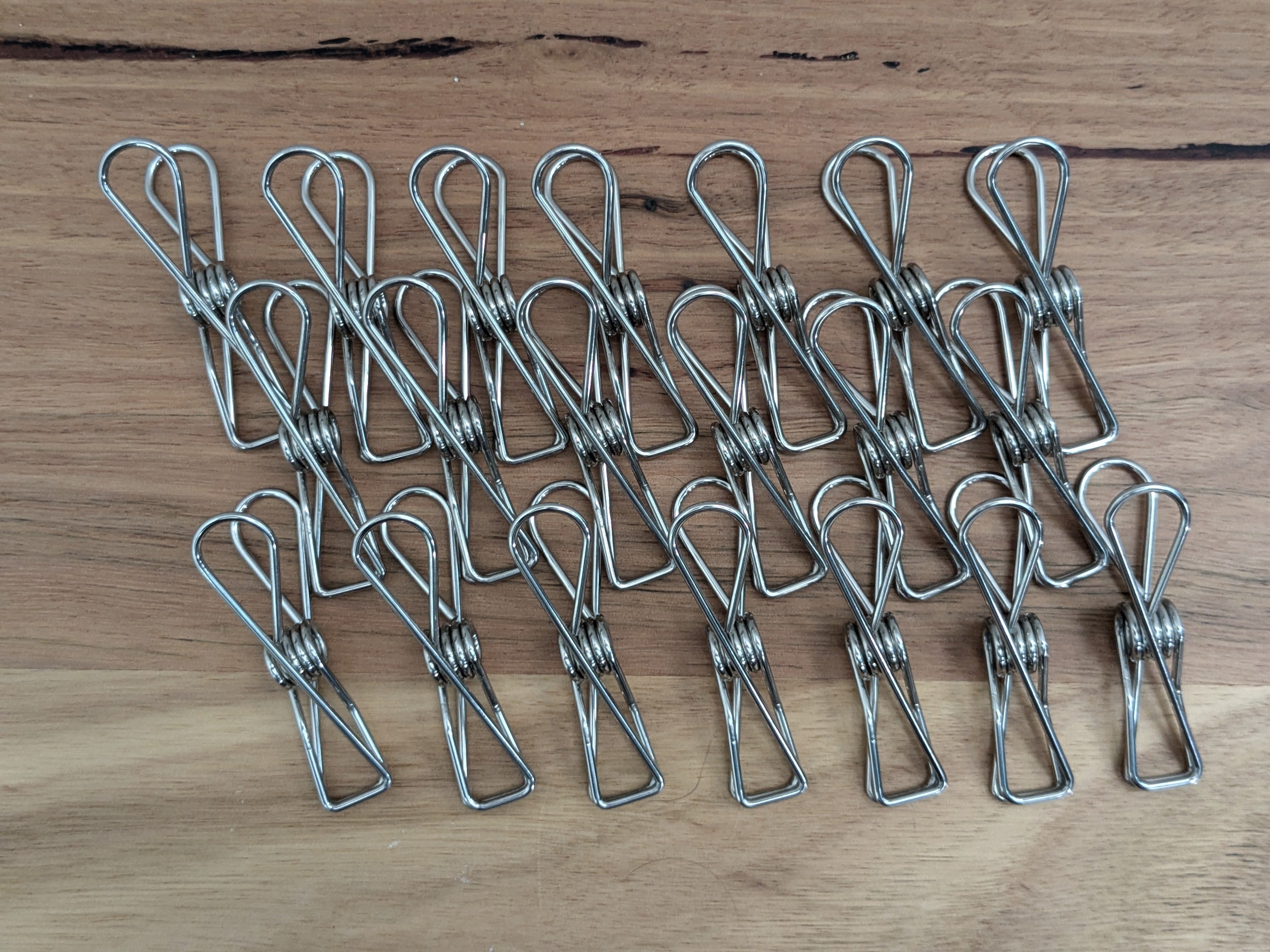 EnviroBug Eco-Friendly Stainless Steel Pegs (Bag of 20) - Envirobug