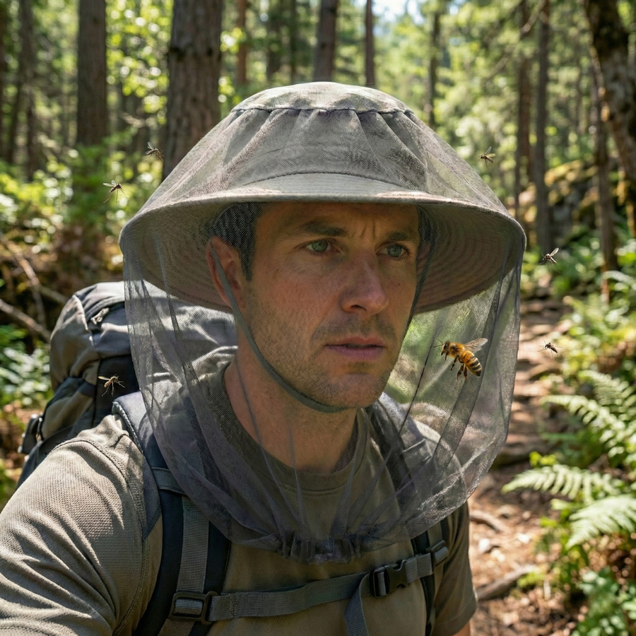 Protective Bee and Mosquito Head Net - Envirobug